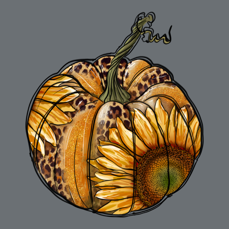 Sunflower Pumpkin Premium Hoodie by RanaPortraitStore | Teevron