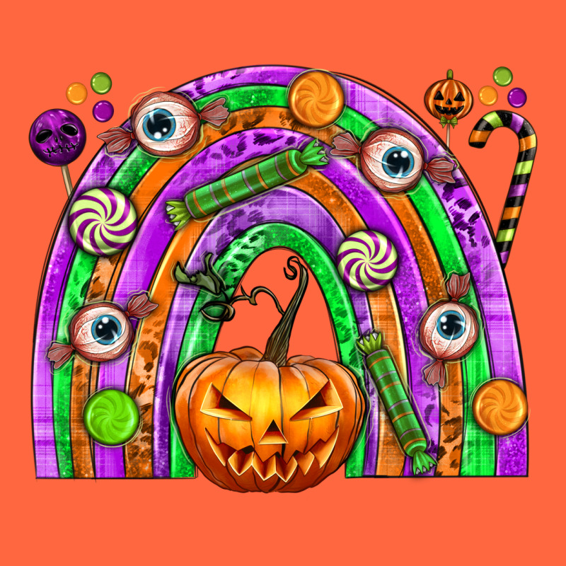 Halloween Rainbow Premium Hoodie by texasbilliewilder | Teevron
