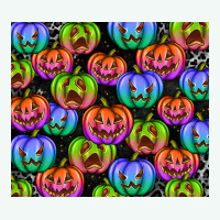 Halloween Pumpkins Premium Hoodie | Teevron