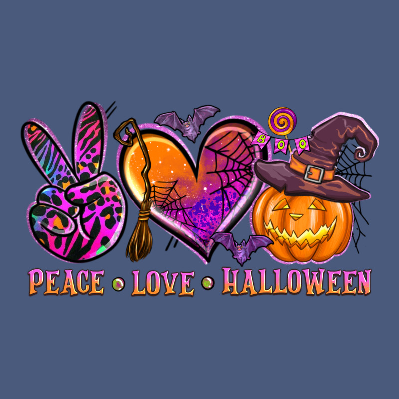Peace Love Halloween Vintage Hoodie by AdoDesignShop | Teevron