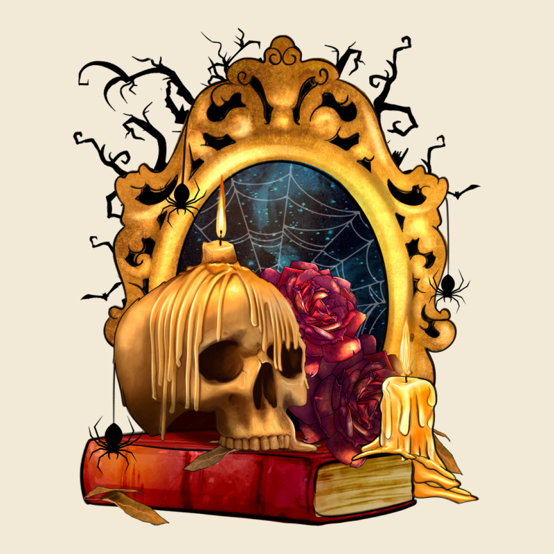 Halloween Skull Candles And Roses Premium Hoodie by texasbilliewilder | Teevron