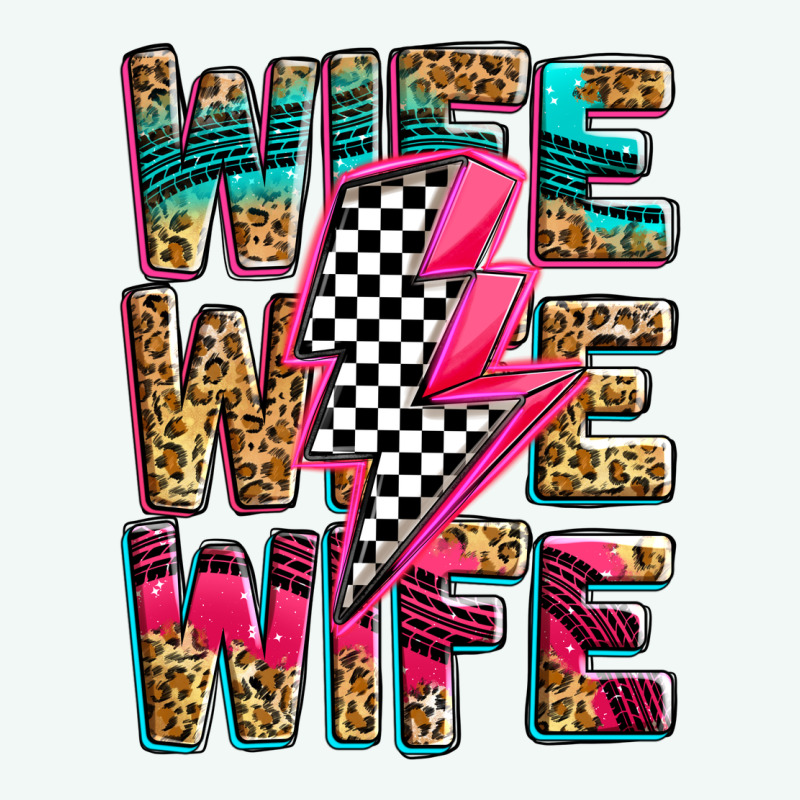 Race Wife Wife Wife Lightningbolt Premium Hoodie by Zillion Design Studio | Teevron