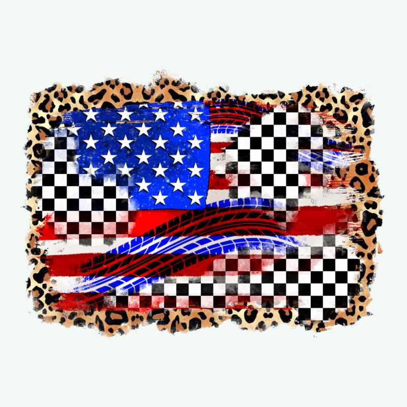 Race American Flag Premium Hoodie by Zillion Design Studio | Teevron