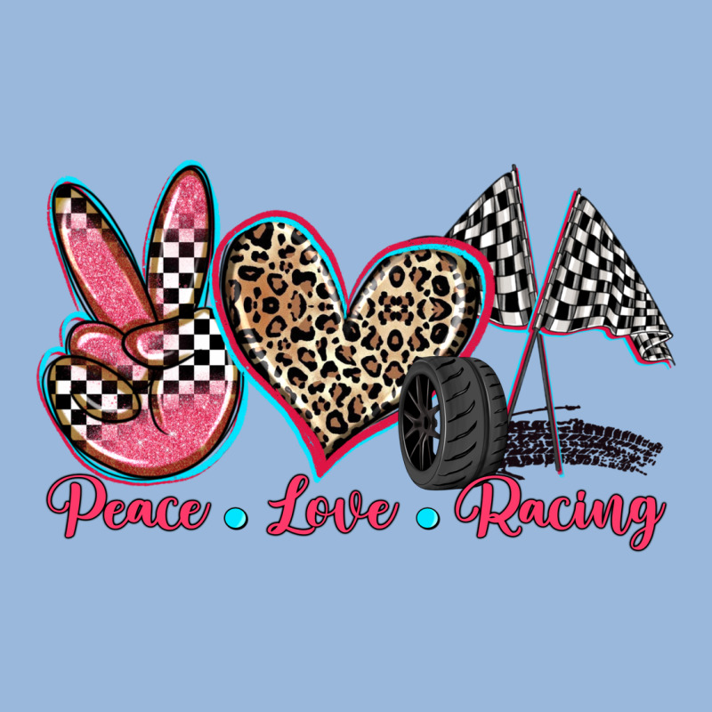 Peace Love Racing Premium Hoodie by Zillion Design Studio | Teevron