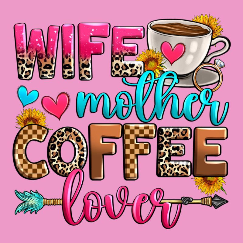 Wife Mother Coffee Lover Urban Hoodie by Zillion Design Studio | Teevron