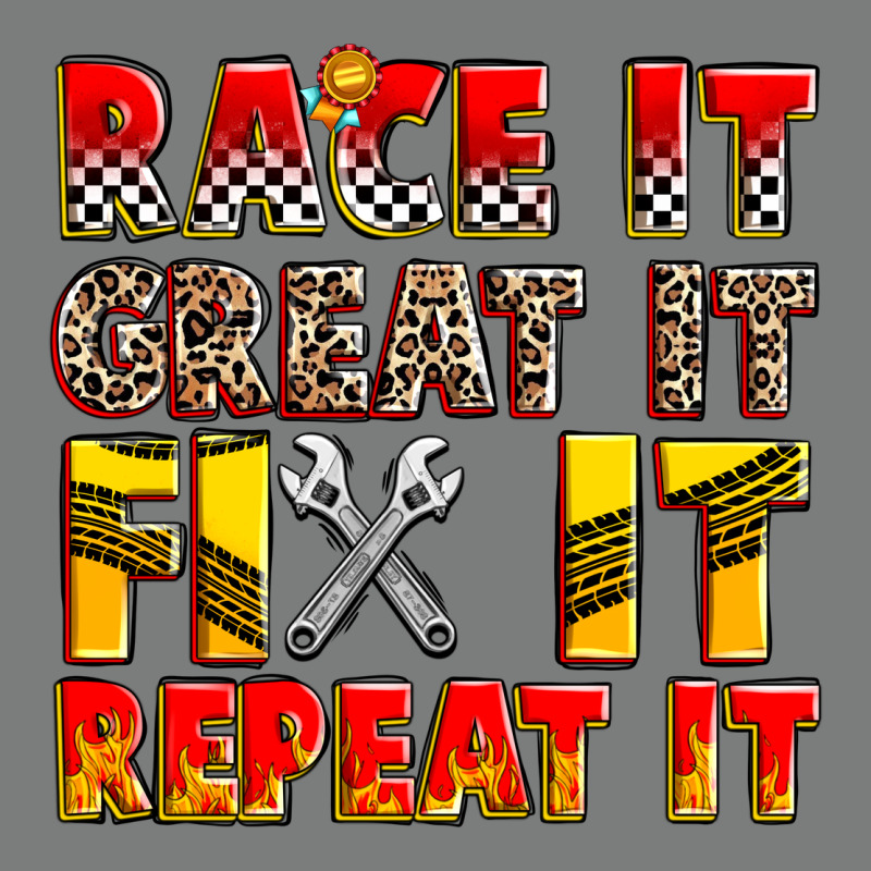 Race It Great It Fix It Repeat It Premium Hoodie by Zillion Design Studio | Teevron