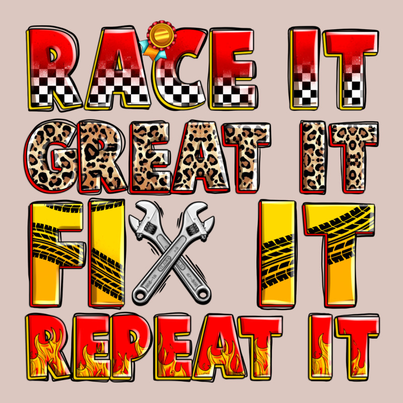 Race It Great It Fix It Repeat It Premium Hoodie by Zillion Design Studio | Teevron