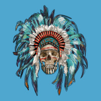 Indian Headdress With Native American Skull Premium Hoodie | Teevron