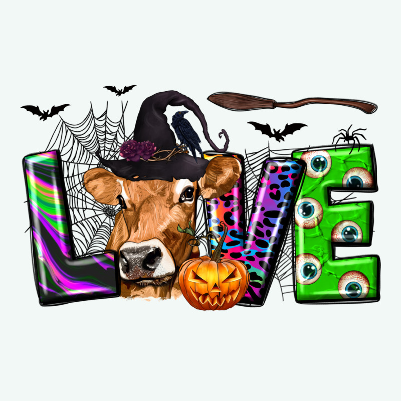 Love Halloween Cow Premium Hoodie by texasbilliewilder | Teevron