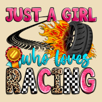 Just A Girl Who Loves Racing Premium Hoodie | Teevron