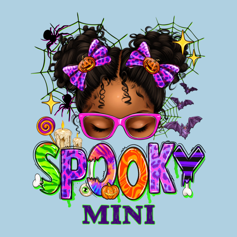 Spooky Mini Halloween Messy Bun Premium Hoodie by texasbilliewilder | Teevron