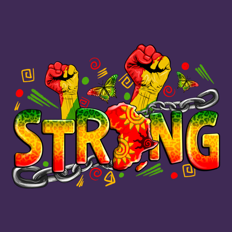 Strong Juneteenth Premium Hoodie by Zillion Design Studio | Teevron