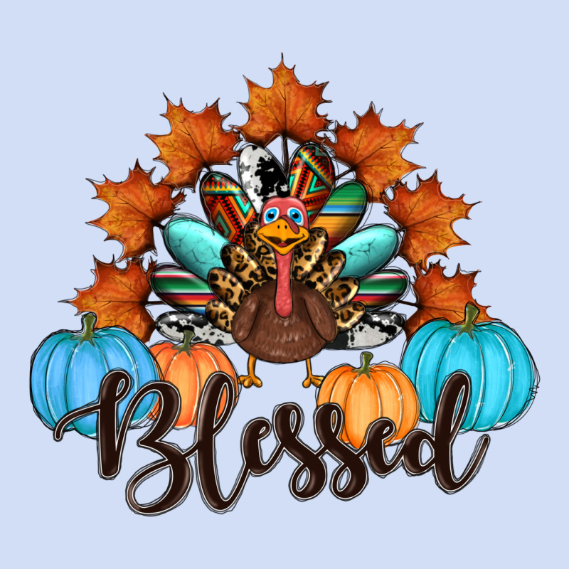 Thanksgiving Turkey Pumpkin Blessed Urban Hoodie by RanaPortraitStore | Teevron