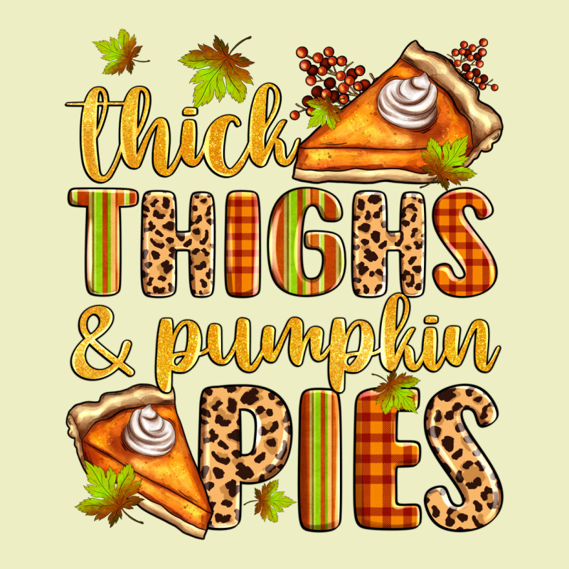Thick Thighs And Pumpkin Pies Urban Hoodie by Zillion Design Studio | Teevron