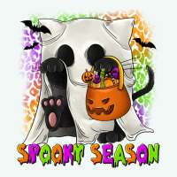 Spooky Season Ghost Cat Premium Hoodie | Teevron