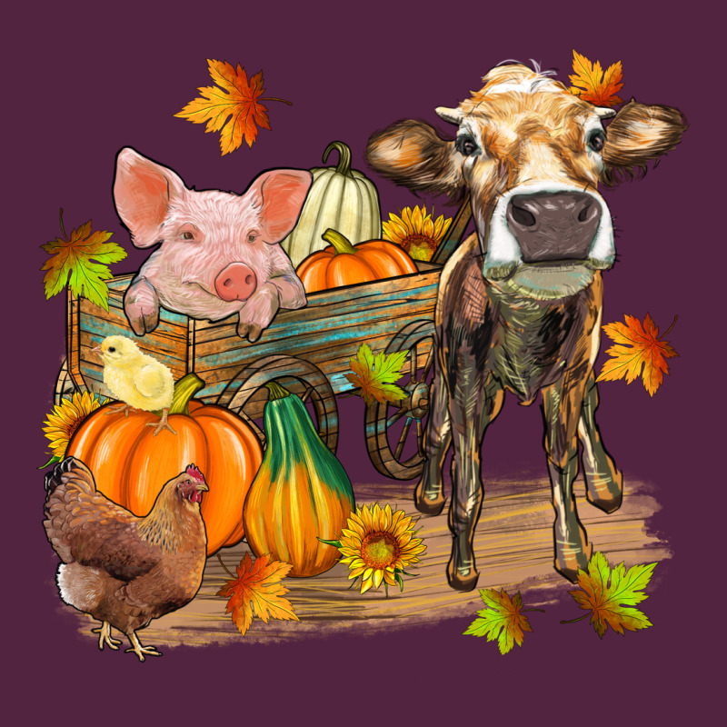 Fall Farm Animals Urban Hoodie by Zillion Design Studio | Teevron