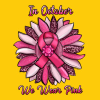 In October We Wear Pink Sunflower Premium Hoodie | Teevron