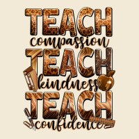 Teach Compassion Teach Kindness Teach Confidence Premium Hoodie | Teevron