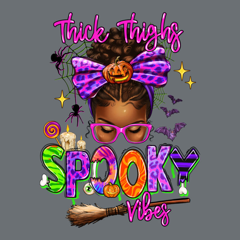 Thick Thighs Spooky Vibes Premium Hoodie by texasbilliewilder | Teevron