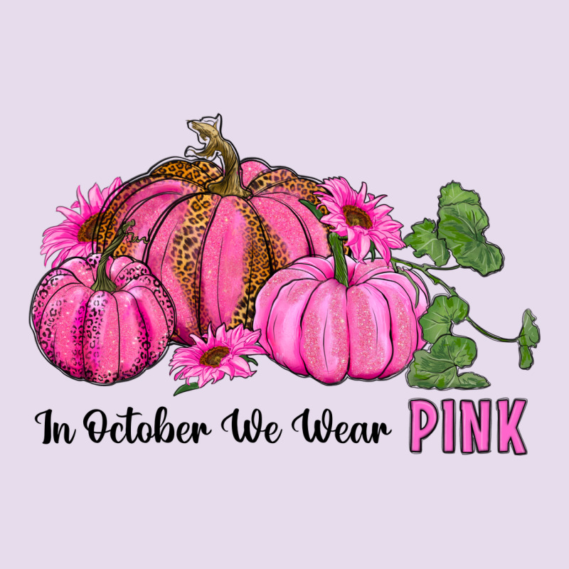 In October We Wear Pink Pumpkin And Sunflowers Premium Hoodie by RanaPortraitStore | Teevron