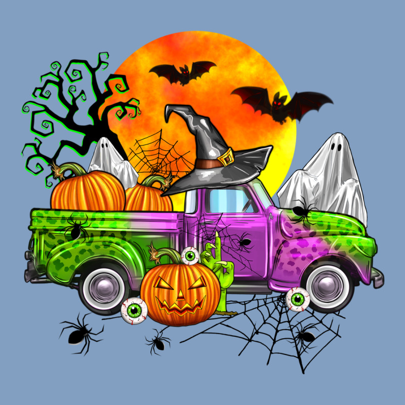 Halloween Farm Truck Urban Hoodie by Zillion Design Studio | Teevron
