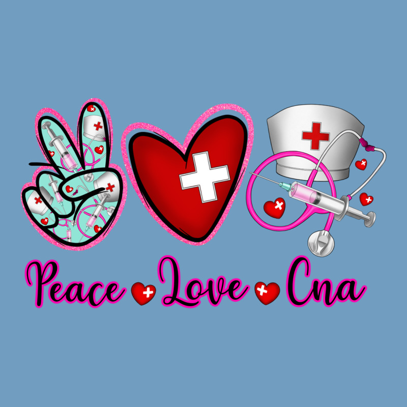 Peace Love Cna Urban Heavy Tee by RanaPortraitStore | Teevron