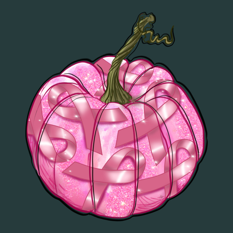 Pink Pumpkin With Breast Cancer Ribbons Premium Hoodie by RanaPortraitStore | Teevron