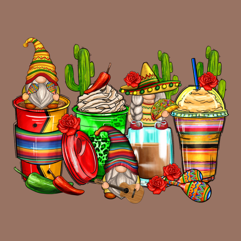 Mexican Gnomes Coffee Cups Premium Hoodie by Zillion Design Studio | Teevron