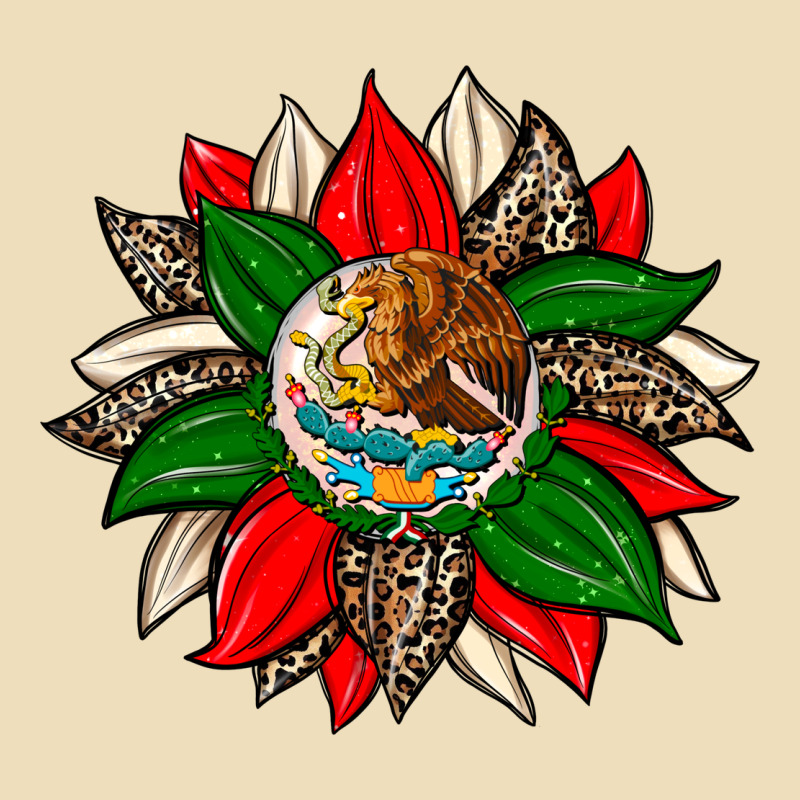 Mexican Flag Sunflower Premium Hoodie by Zillion Design Studio | Teevron