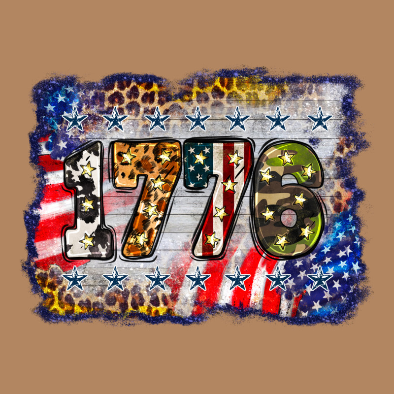 1776 4th Of July Background Long Sleeve Tee by BarkalooDesign | Teevron