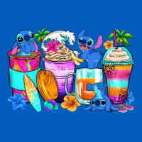 Stitch Summer Coffee Cups Urban Hoodie | Teevron