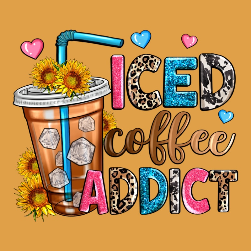 Iced Coffee Addict Premium Hoodie by Zillion Design Studio | Teevron