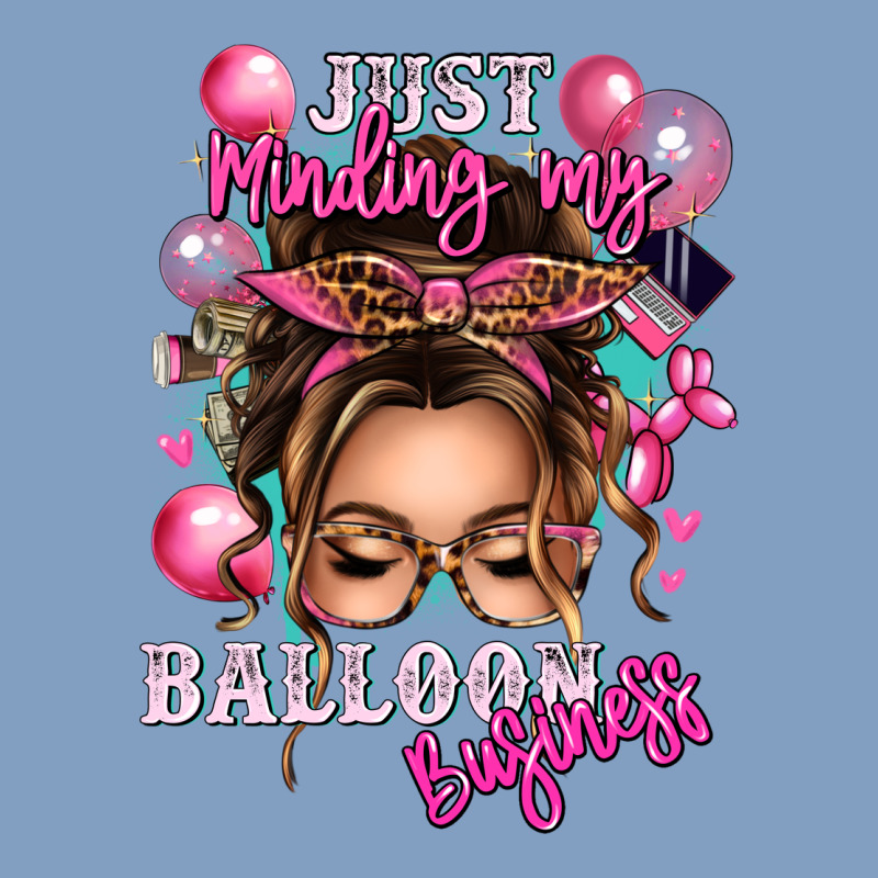 Just Minding My Balloon Business Messy Bun Urban Hoodie by texasbilliewilder | Teevron