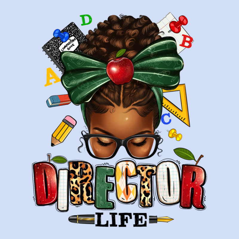 Director Life Afro Messy Bun Urban Hoodie by texasbilliewilder | Teevron
