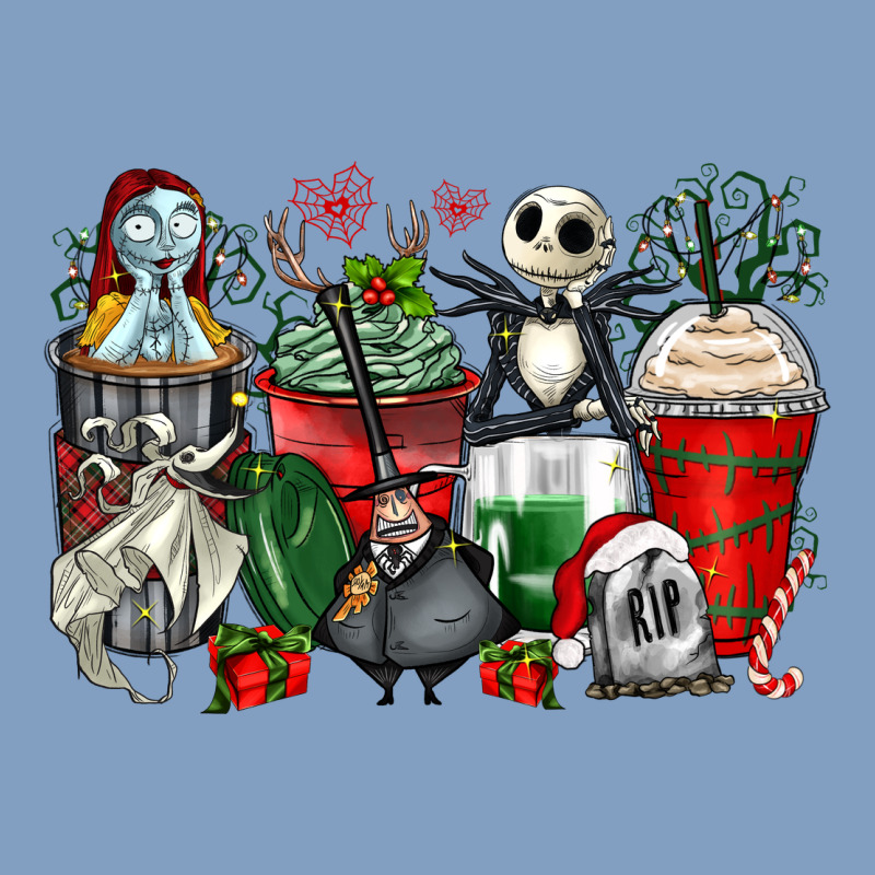 Christmas Cartoon Characters Coffee Cups Urban Hoodie by Zillion Design Studio | Teevron