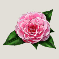 Camellia Flower Heavy Core Tee | Teevron