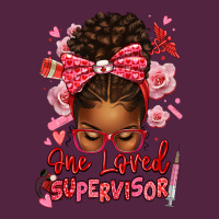One Loved Supervisor Afro Messy Bun Urban Hoodie | Teevron