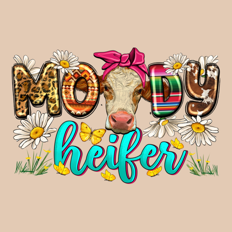 Moody Heifer Urban Hoodie by Zillion Design Studio | Teevron