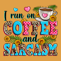 I Run On Coffee And Sarcasm Premium Hoodie | Teevron