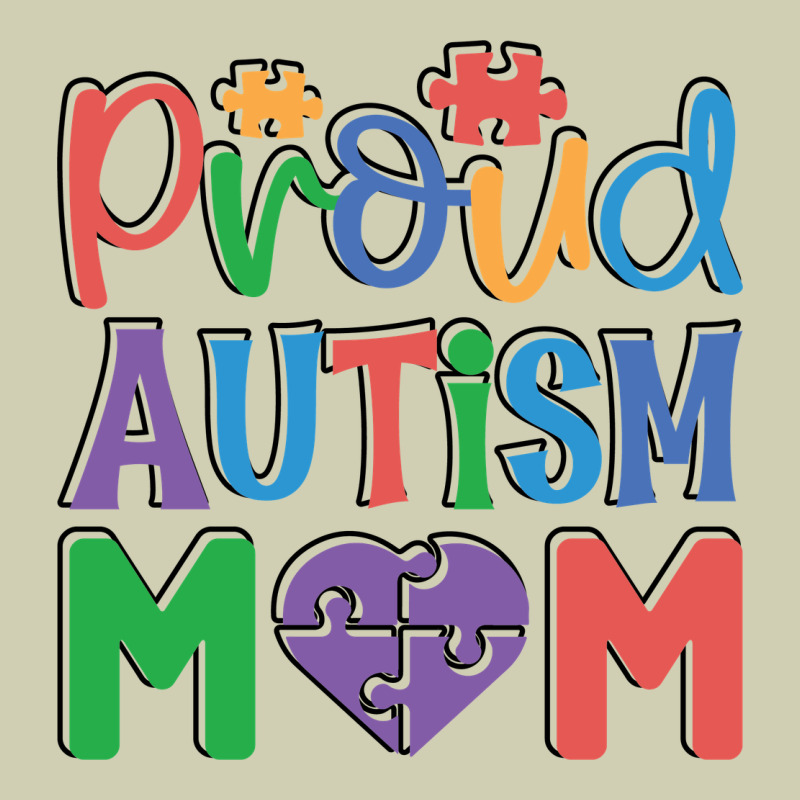 Proud Autism Mom Heavy Core Tee by CowhideDigitalArt | Teevron