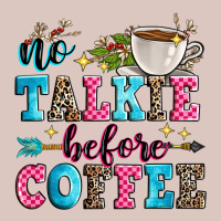 No Talkie Before Coffee Premium Hoodie | Teevron