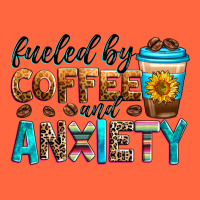 Fueled By Coffee And Anxiety Premium Hoodie | Teevron
