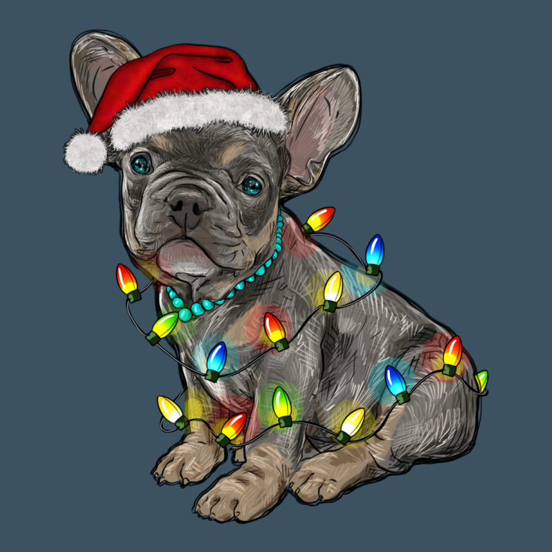 Christmas French Bulldog Urban Hoodie by RanaPortraitStore | Teevron