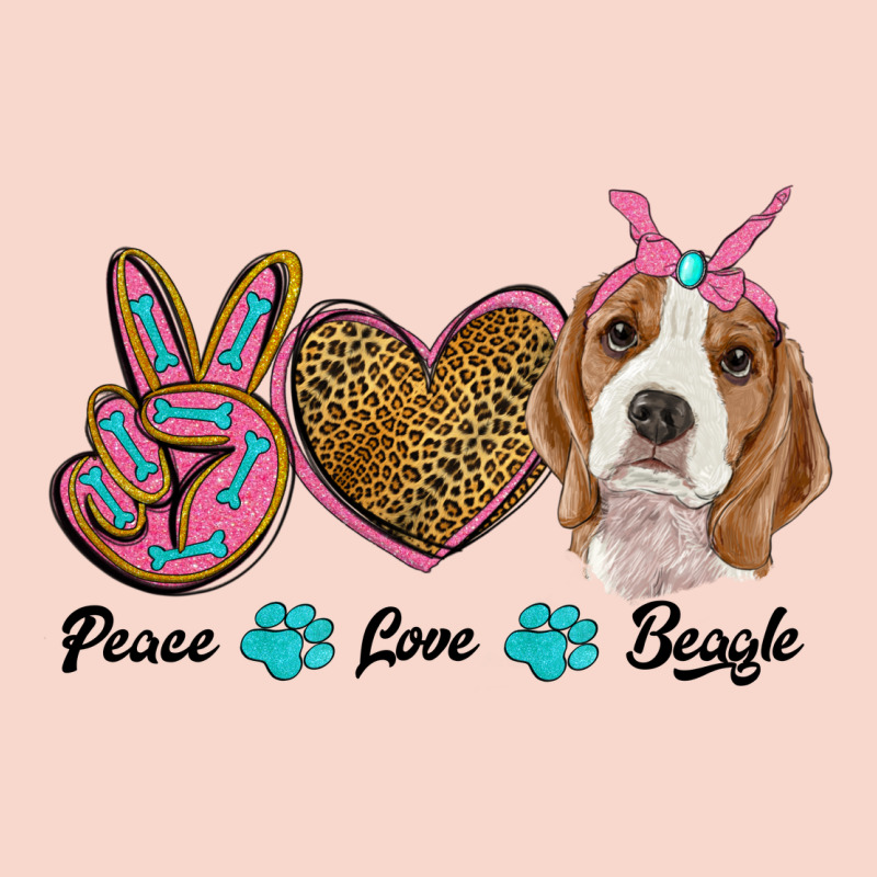 Peace Love Beagle Urban Hoodie by RanaPortraitStore | Teevron
