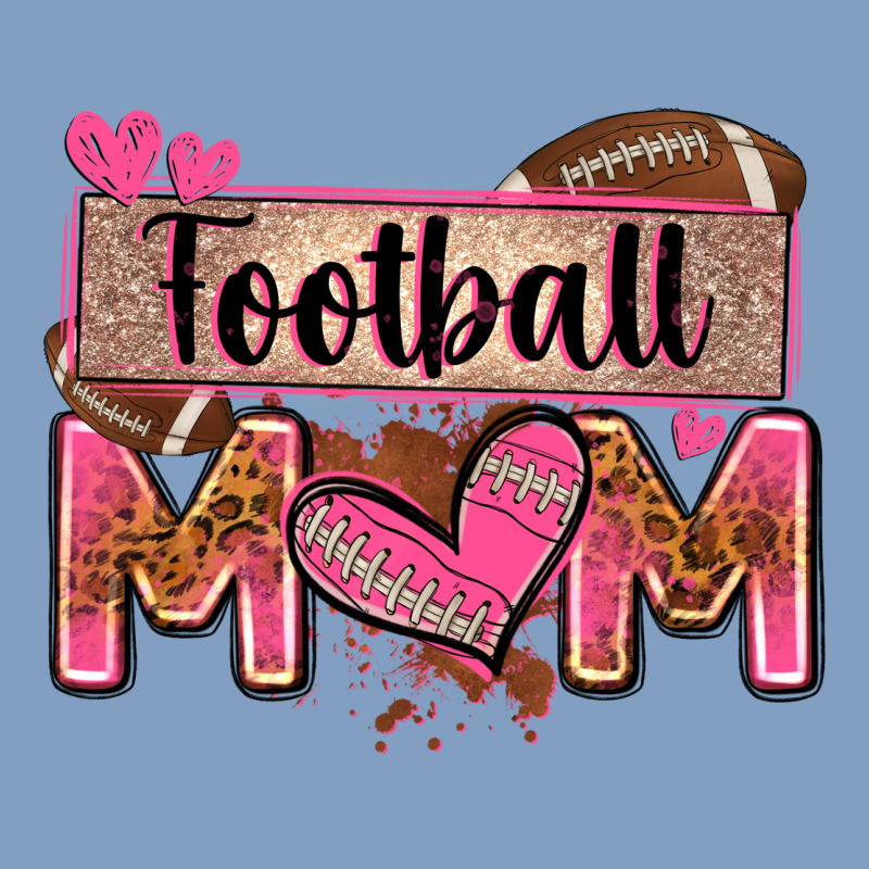 Football Mom With Leopard Urban Hoodie by Zillion Design Studio | Teevron