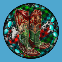 Christmas Cowboy Boots Premium Hoodie | Teevron