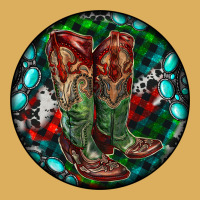 Christmas Cowboy Boots Premium Hoodie | Teevron