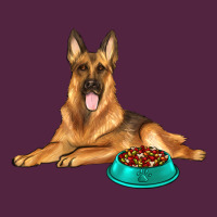 German Shepherd With Food Bowl Urban Hoodie | Teevron