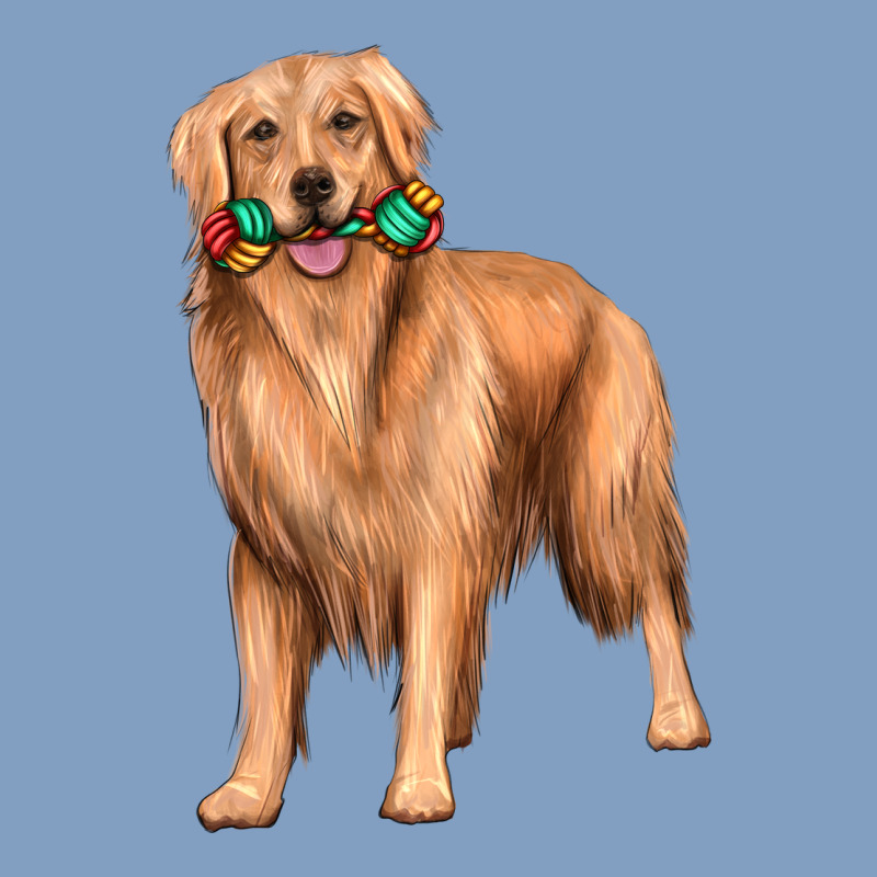 Golden Retriever With Toys Urban Hoodie by texasbilliewilder | Teevron