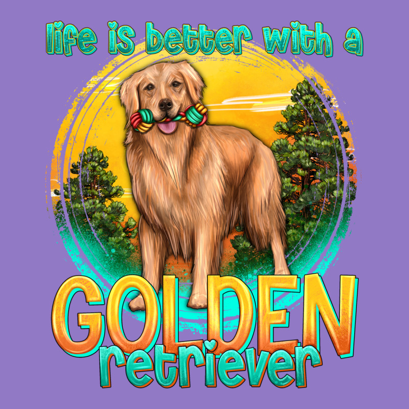 Life Is Better With A Golden Retriever Urban Hoodie by texasbilliewilder | Teevron